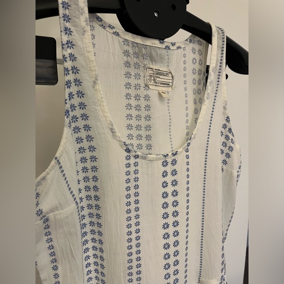 Current Elliott Printed The Ballet Tank Top Daisy Stripe - Picture 6 of 9